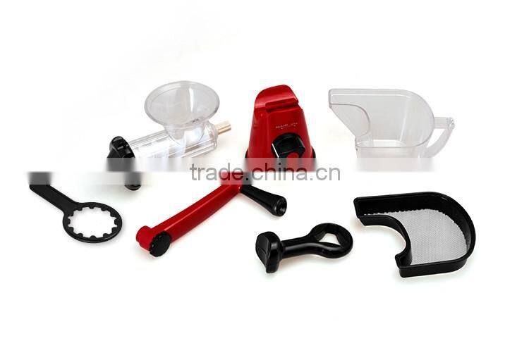 ABS+PC+POM 28*22*19 High quality home appliances orange juicer machine/vegetable juicer/slow juicer