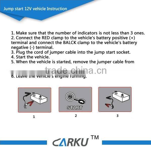 Epower 10 Carku emergency car battery jump starter with Original patent