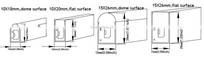 10X20mm SMD2835 Soft LED Neon Tube Light