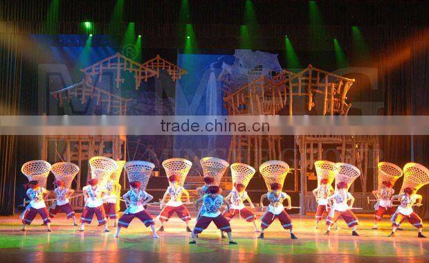 Best selling outdoor stage flood 54x3w led par light
