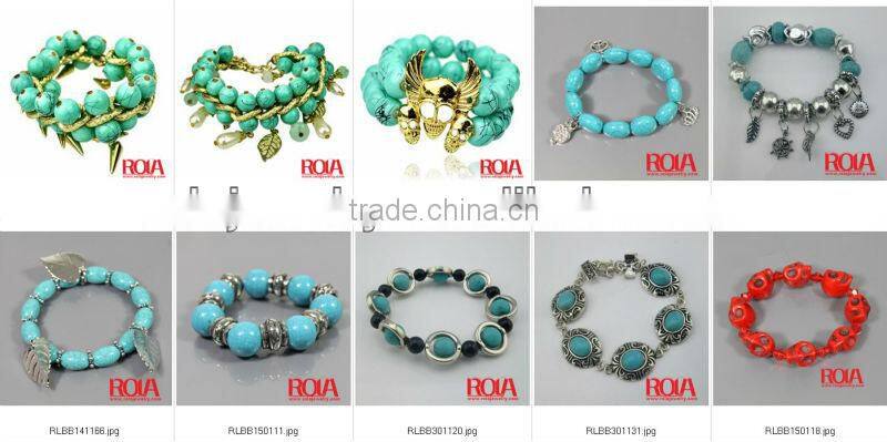 Imitation jewellery small glass seed beads pink tassels bracelets for children