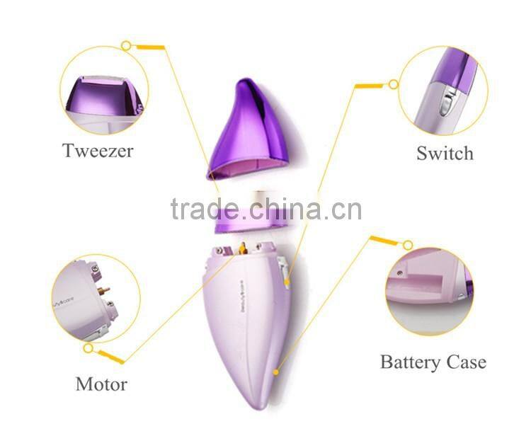 Facial epilator for women Battery Operate epilator for ladies