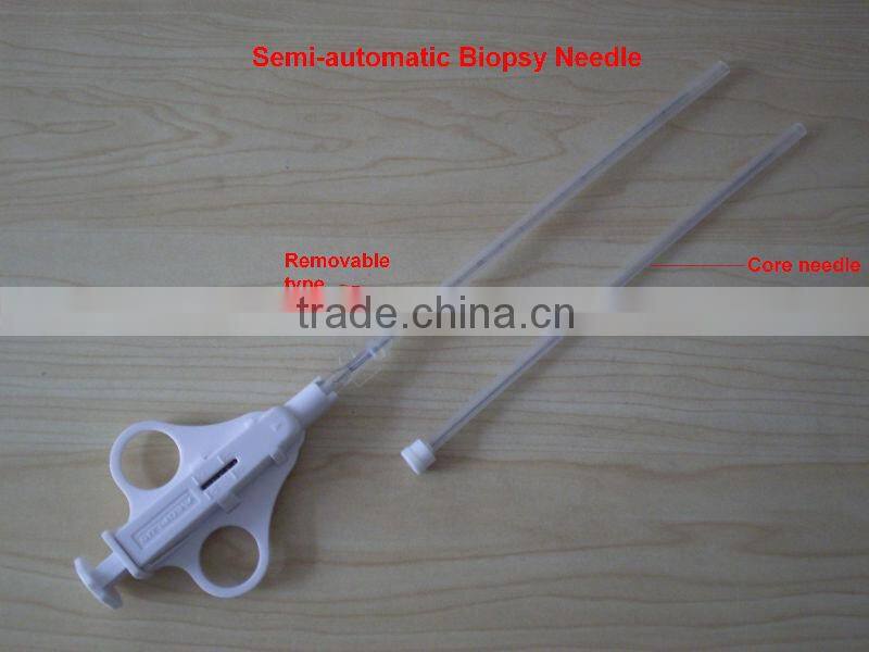Disposable Safe Semi-automatic Biopsy Nedle