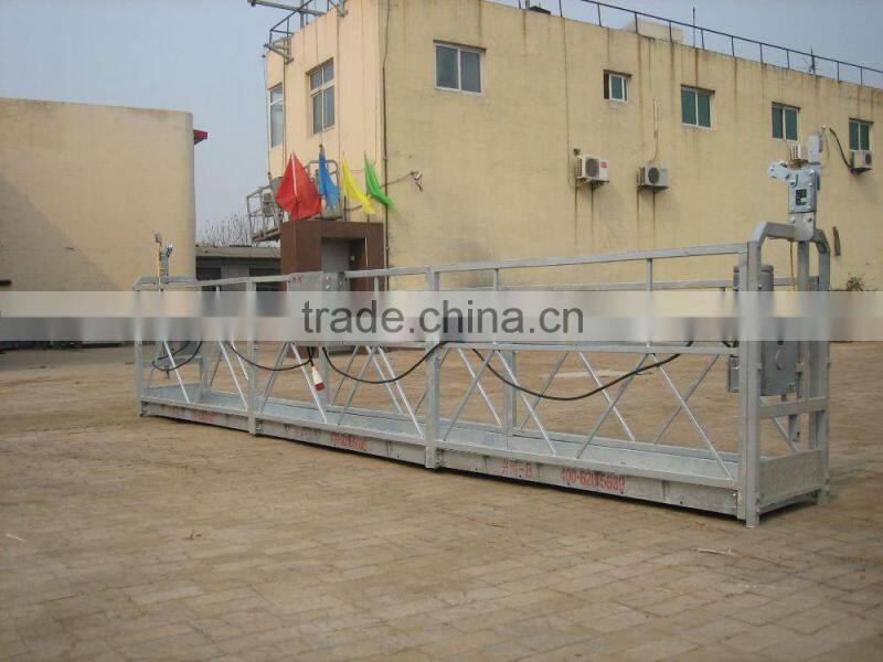 mast climbing work platform / suspended platform / gondolas export to Israel
