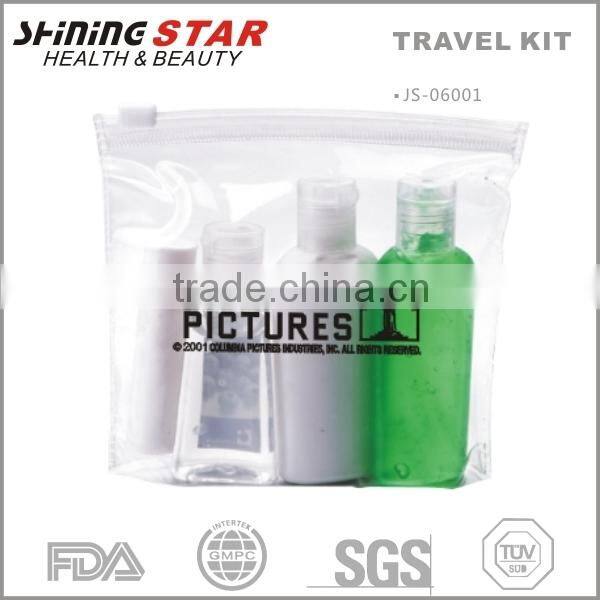 2015 new design travel kit with lipbalm and hand sanitizer gel