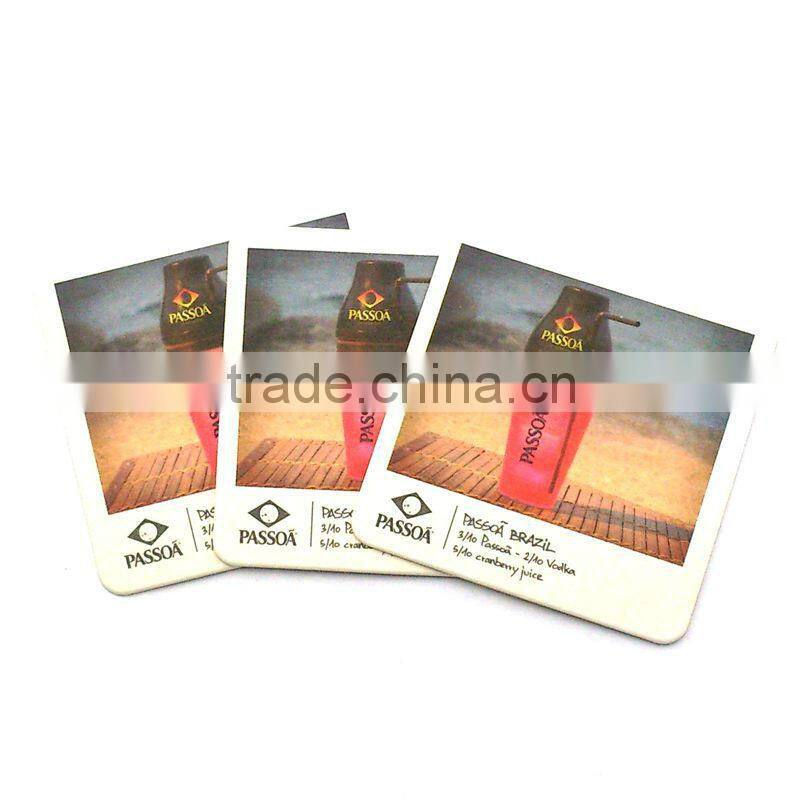 2015 customizing brands printable beer mat coaster paper