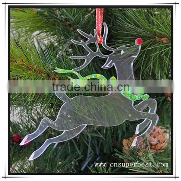 Promotional acrylic christmas trees for house decoration