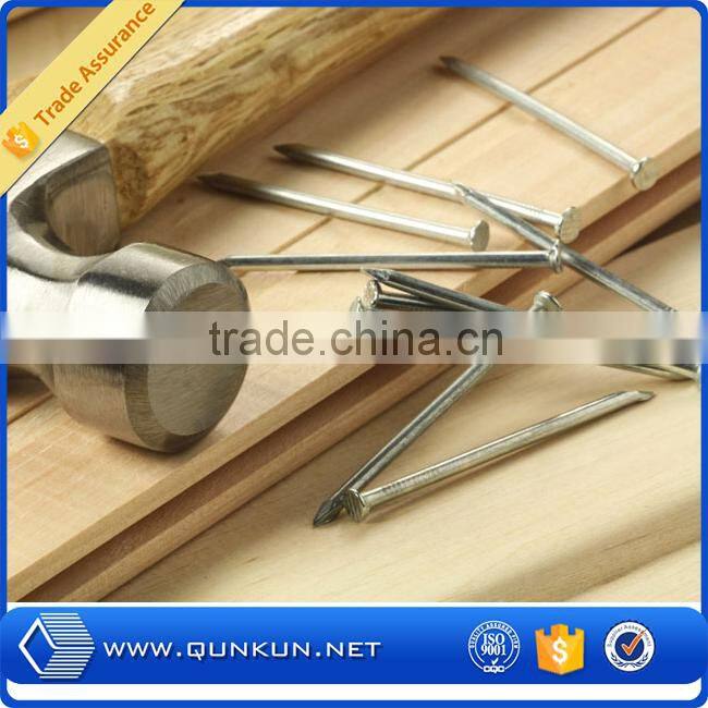 45# carbon steel concrete nail groove shank