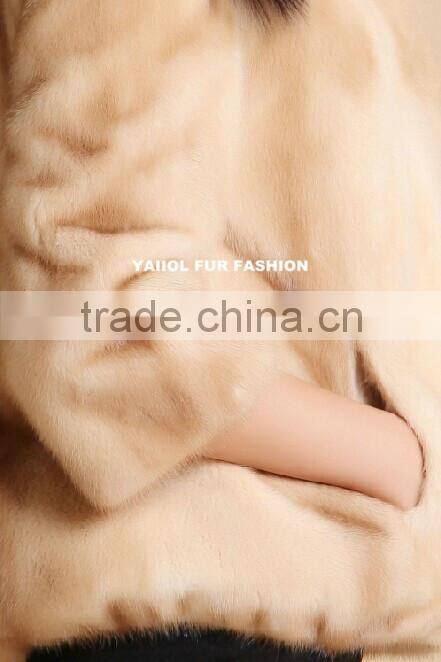 fashion mink fur coat