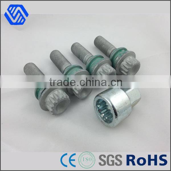 High strength hot dip galvanizing hex flange bolt