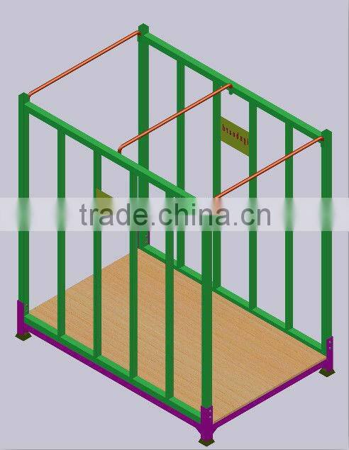 Europe WarehouseFoldable Storage Steel Material Handling Cage