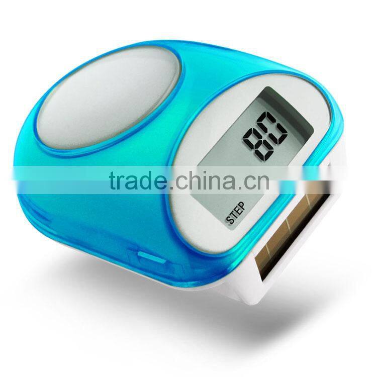 2015 hot sale electric gifts and new product style Shoelaces monofunctional mini precise solar pedometer