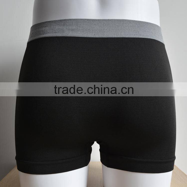 Factory Black Newest Style Boxers Underwear for Man