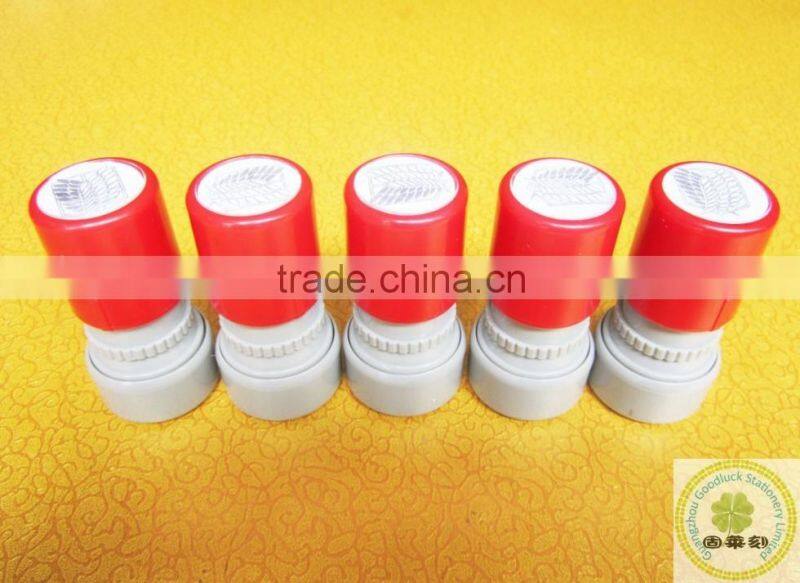 Hot sale rectangular monogram flash pre inking stamps