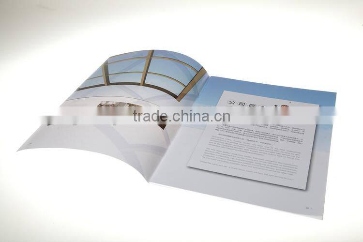 China supplier sales magazine &brochure printing service