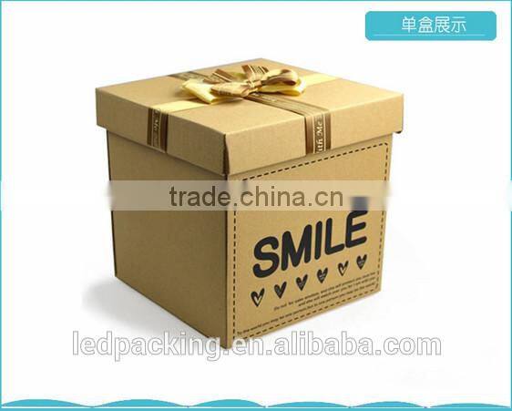 classic brown Kraft paper boxes