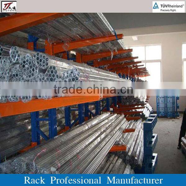heavy duty cantilever racking for long raw material