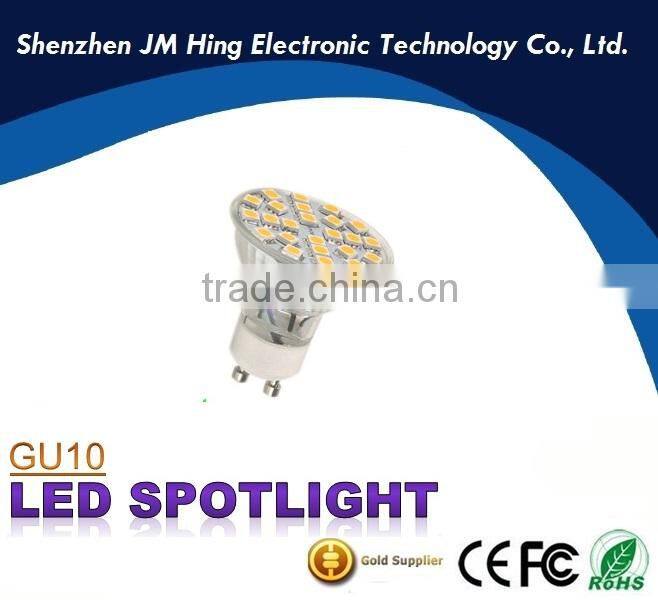 Ceramic sockets 4.5w GU10 led spot light 5050 2 years warranty