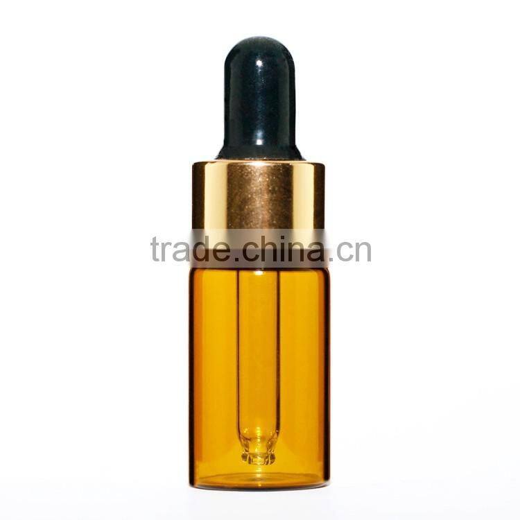 cheap price amber tube glass bottle with dropper