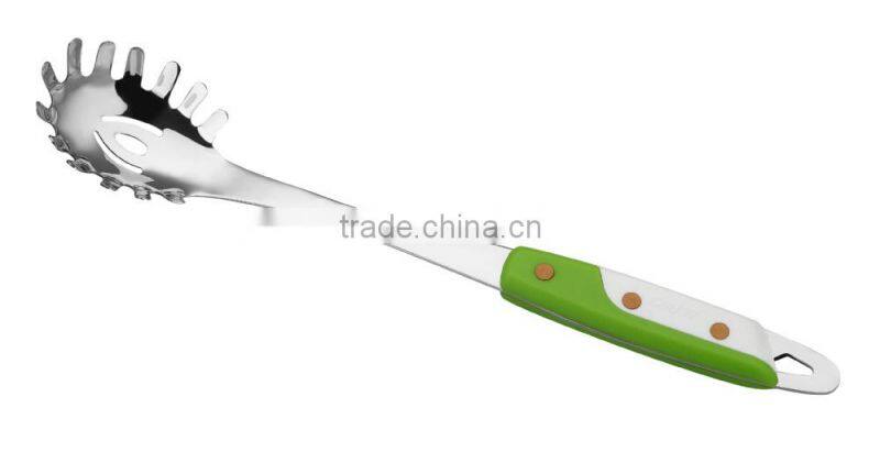 stainless steel kitchen utensil with pp handle food-grade kitchenware sets
