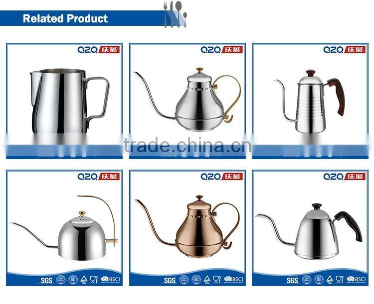 Pour over kettle for coffee goose neck electric pot Kettle narrow spout Induction works on Gas