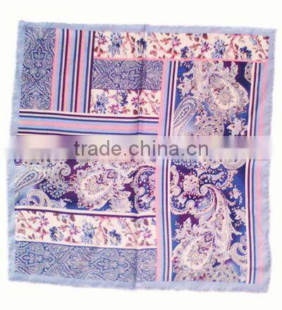 100%silk scarf shawl de chine