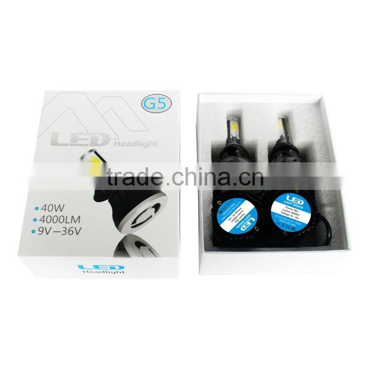 H3 PK22S 6000K LED Super Bright LED Headlight Conversion Kit Multiple Bulb Size