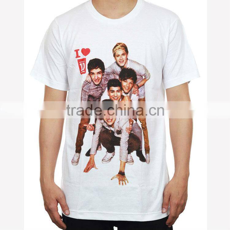 Wholesale 100 cotton one direction t shirt fashion t shirt(YCT-B0115)
