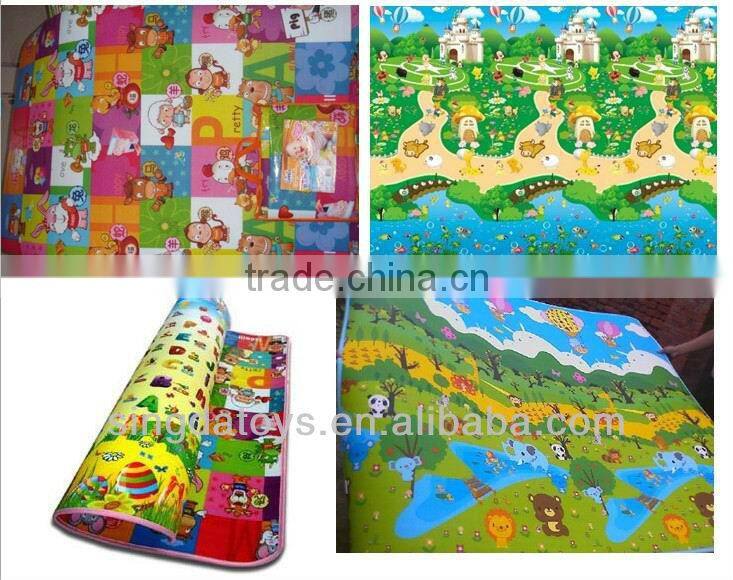 Nice cow shape popular for baby kids play mat