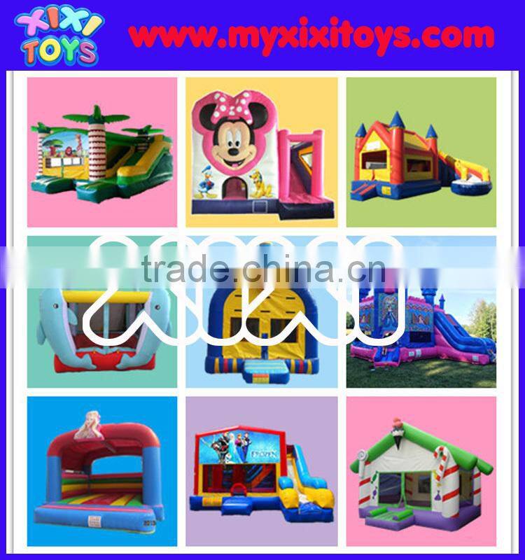 2016 Gorilla jungle inflatable bouncer for kids, amusement park inflatable playground for children