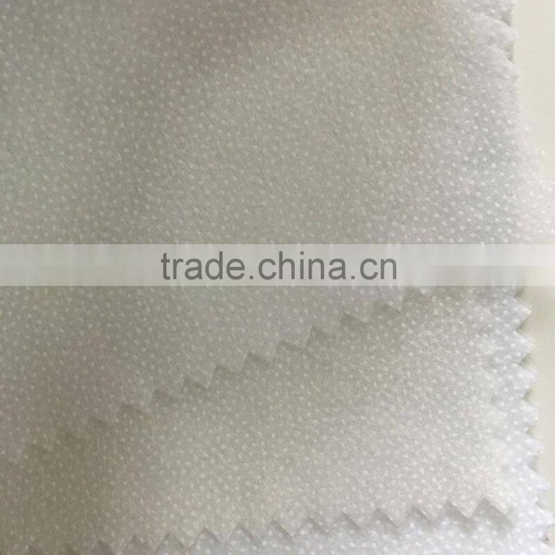 Oeko Tex 100 Polyester Nonwoven Interlining Textile Fabric Adhesive