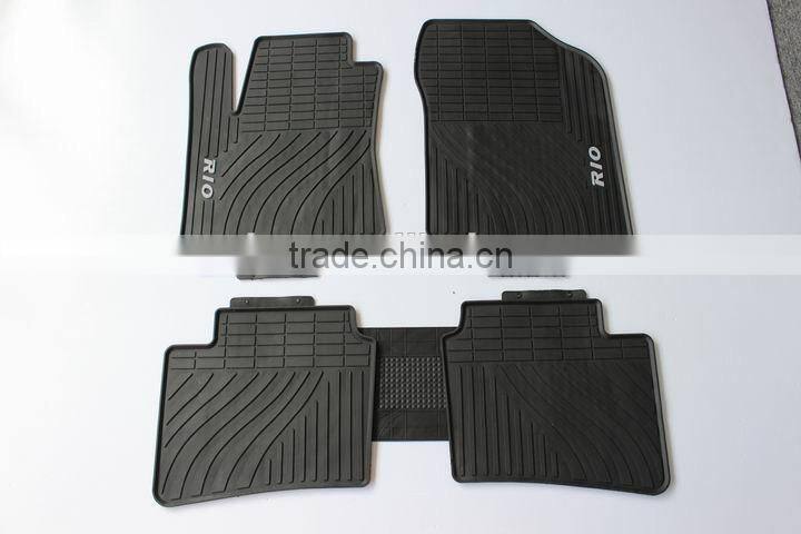 Custom Anti-Slip Car Floor Mat with High Quality For KIA RIO 2007