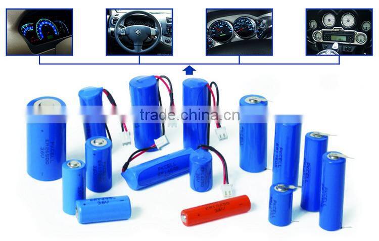 Factory price Hot sale 3.6V ER17335 2100mAh Li-SOCL2 Battery Lithium Battery sale on alibaba