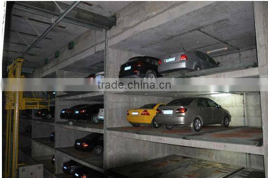 Mechanical autometed shelf car parking system