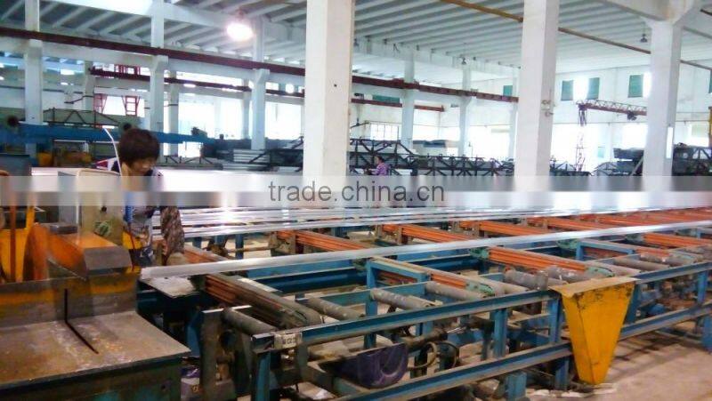 extruded aluminum guiding channel for roller shutter