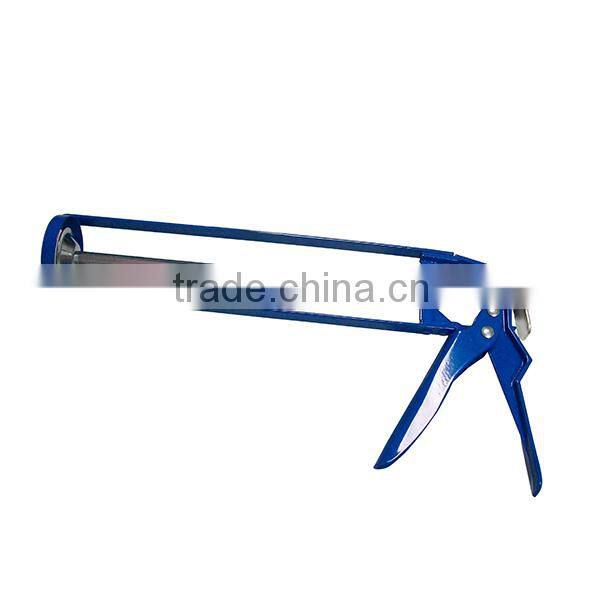 Caulking Gun, aluminum skeleton type,blue