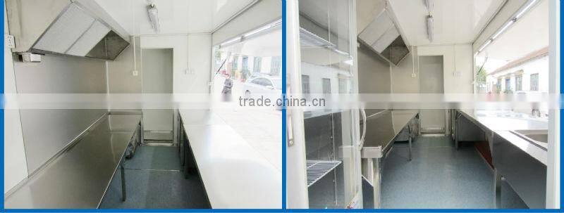 2015 HOT SALES BEST QUALITY BBQ food caravan snack food caravan food caravan for sales