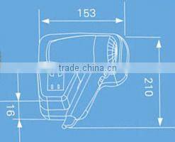 Hotel wall mounted 110V socket hair dryer wall mounting electrical wireless hotel hair dryer 1200W