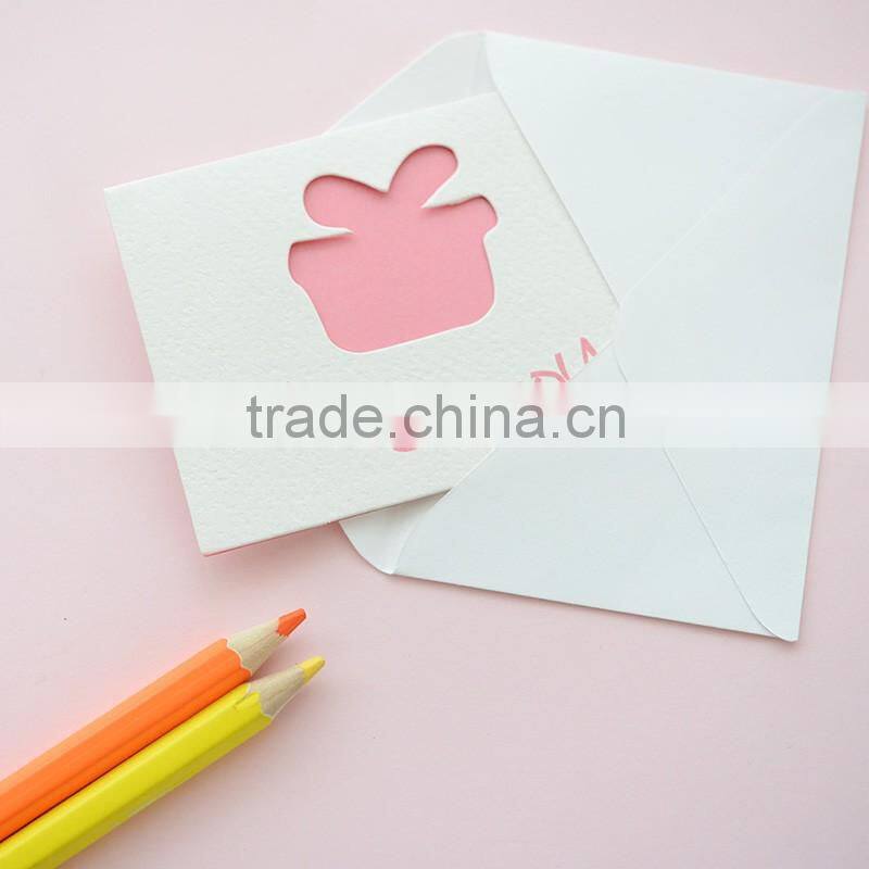 Hot sell popular handmade printable greeting cards