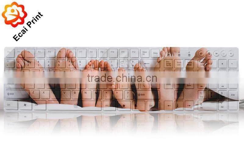 2016 retail custom made sublimation keyboard mouse