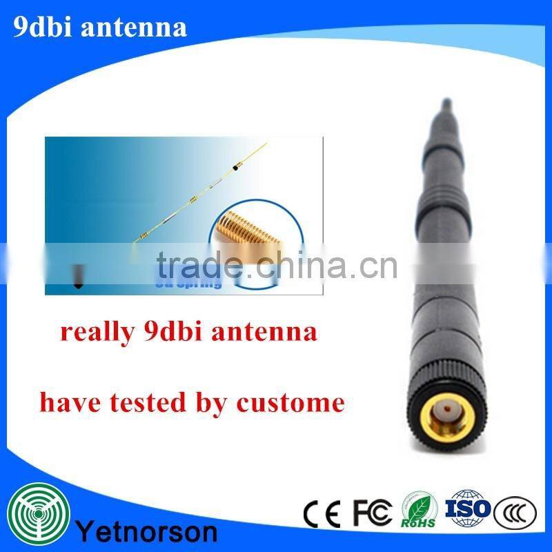 External 2.4G WIFI router antenna 9DBI high gain Wireless RP-SMA connector Aerial