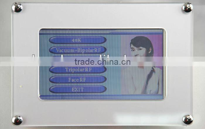 Best 5 in 1 Portable Popular Weight Loss Multipolar RF Vacuum Cavitation Machine