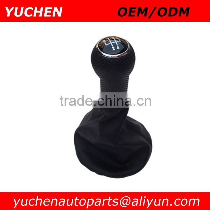Factory Wholesales YUCHEN Car Shift Gear Knob With Leather Boot For VW Golf Lupo Polo Beetle Car Spare Parts