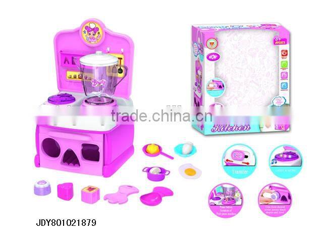 Pretend Play Toy Cookware Plastic Kitchen Tableware Toys Educational Play set