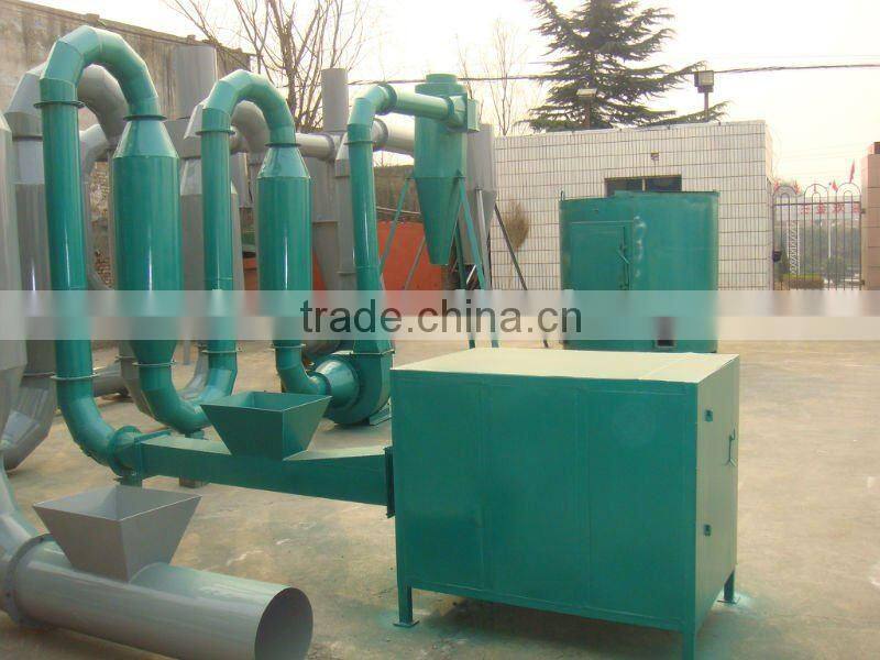 Charcoal making sawdust dryer machine