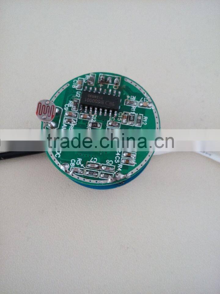 smart ceiling mounted motion sensor switch 35w 220v round shape PIR sensor