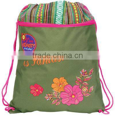 Ripstop Waterproof Drawstring Backpack Beach Bag