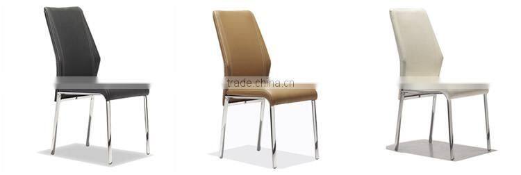 Elegant Design Leather Contemporary Dining Chairs Home Room