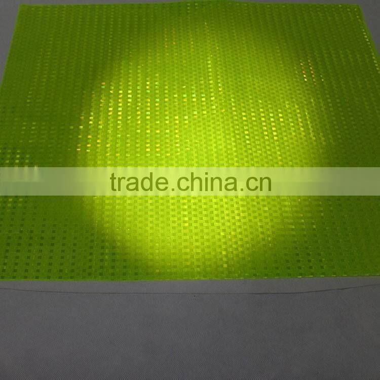 micro prismatic reflective PVC & triangular pattern reflective strap