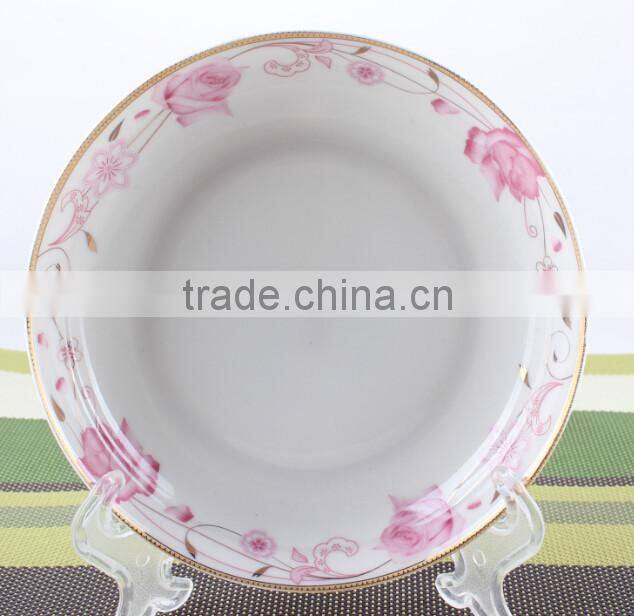 High quality fruit plate new bone china ceramic dishes
